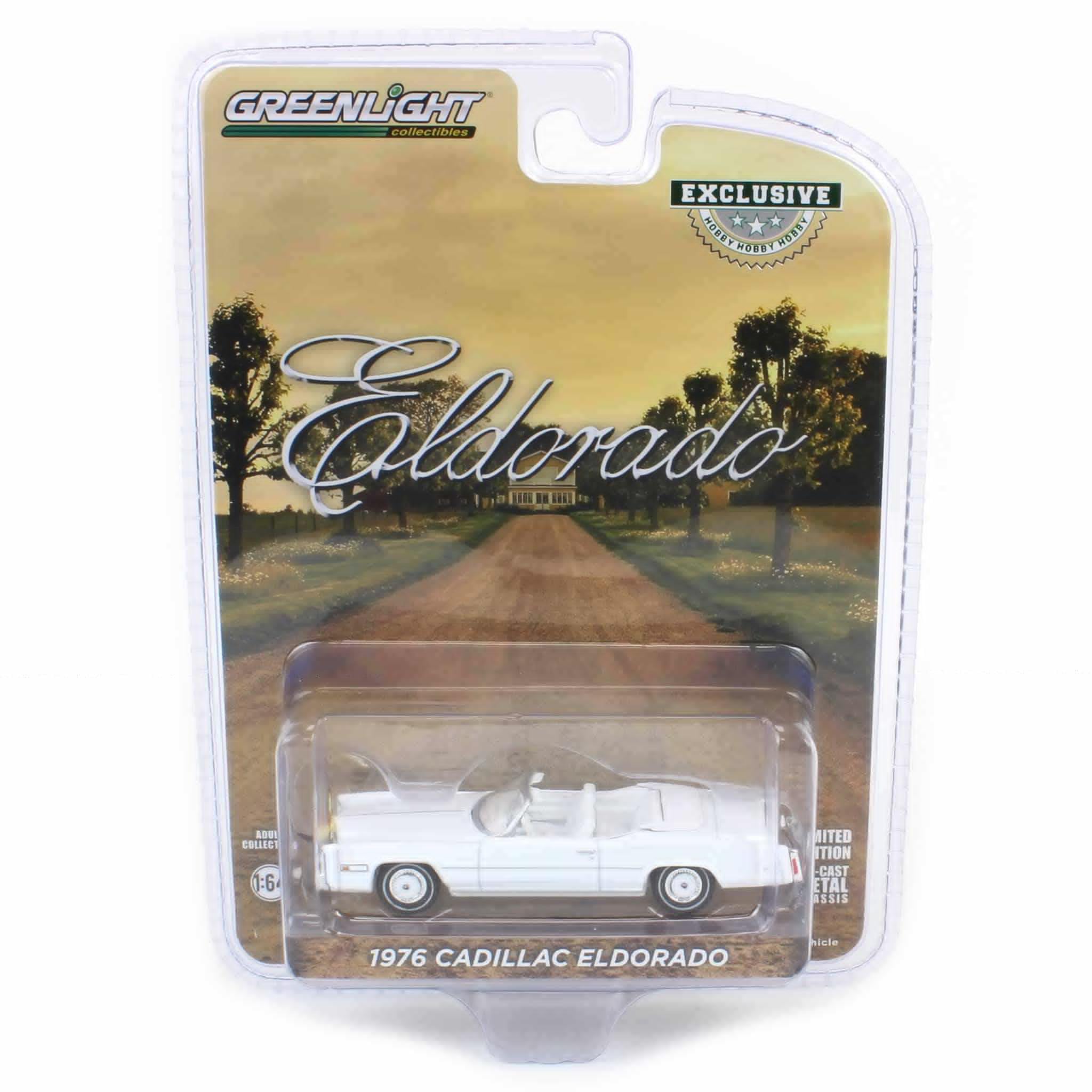 Amazon.com: Greenlight 1/64 1976 Eldorado Convertible w/Bull Horns